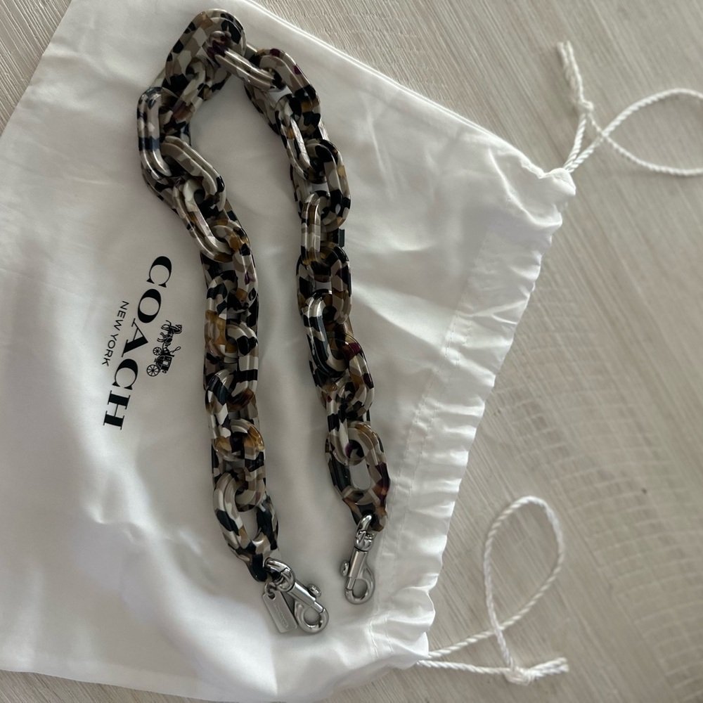 Coach Tortoise Chain Strap